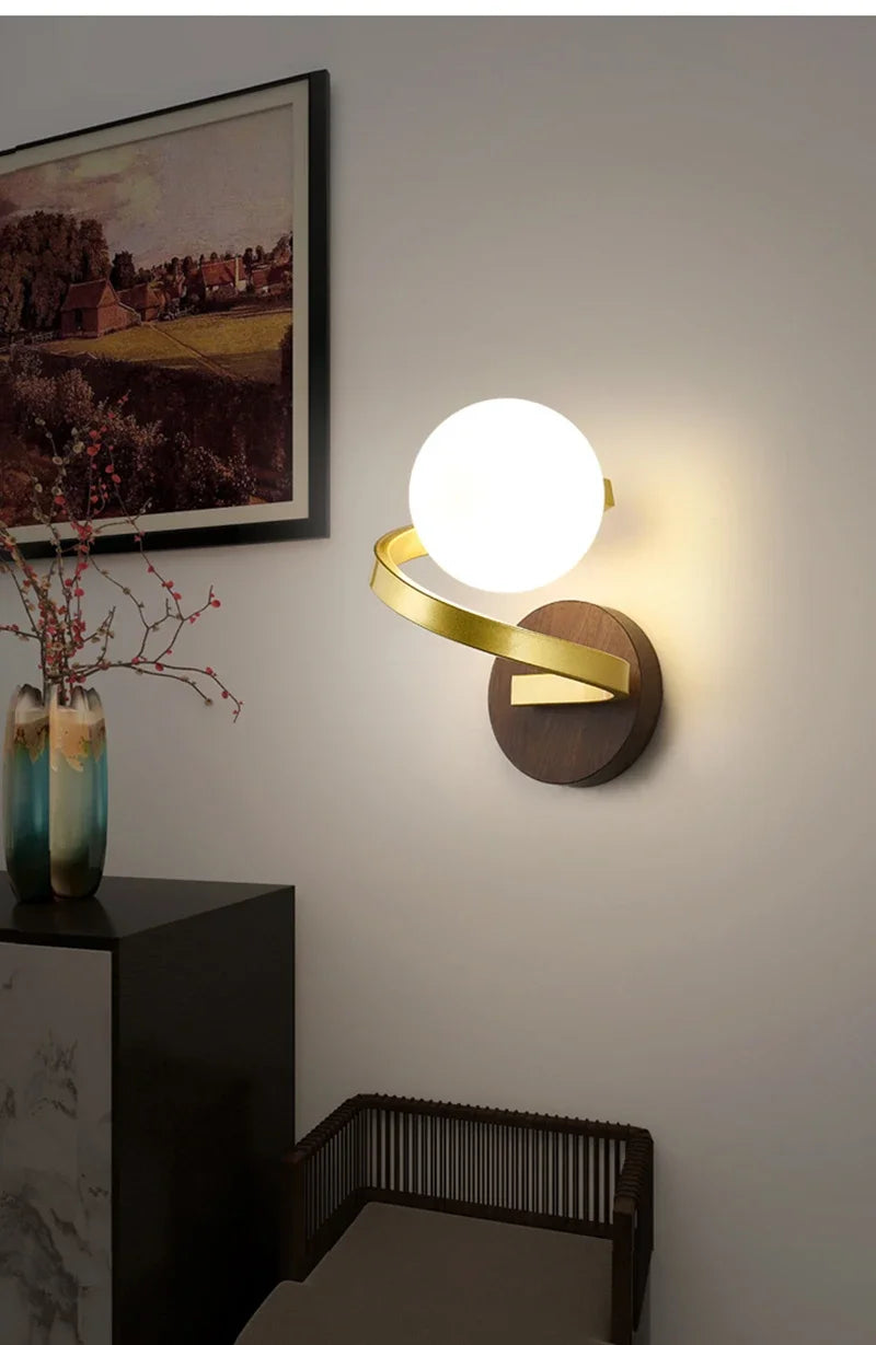 Modern Bedside Lighting Fixture