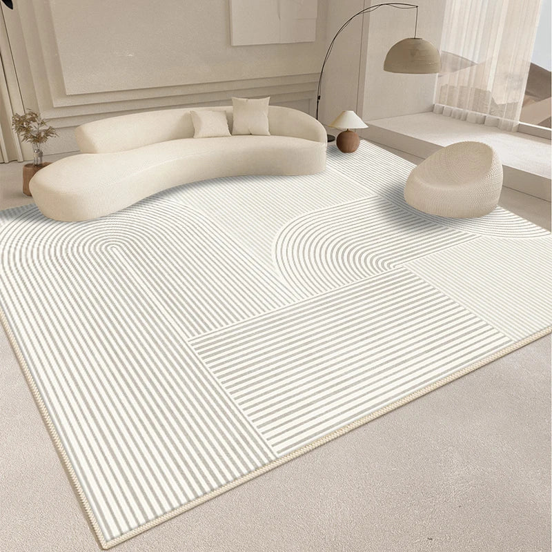Abstract Plush Rug