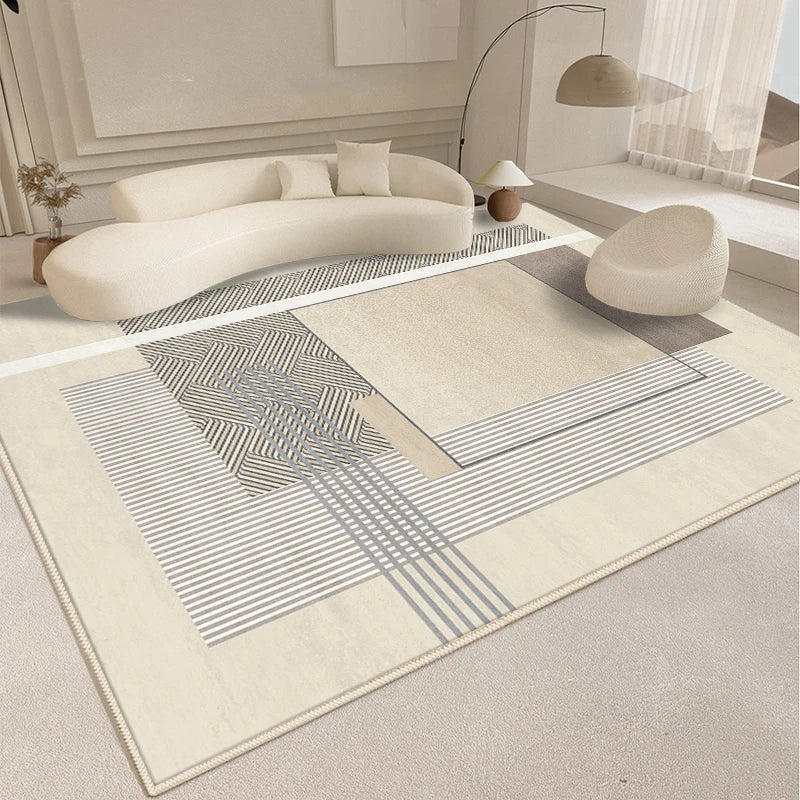 Abstract Plush Rug