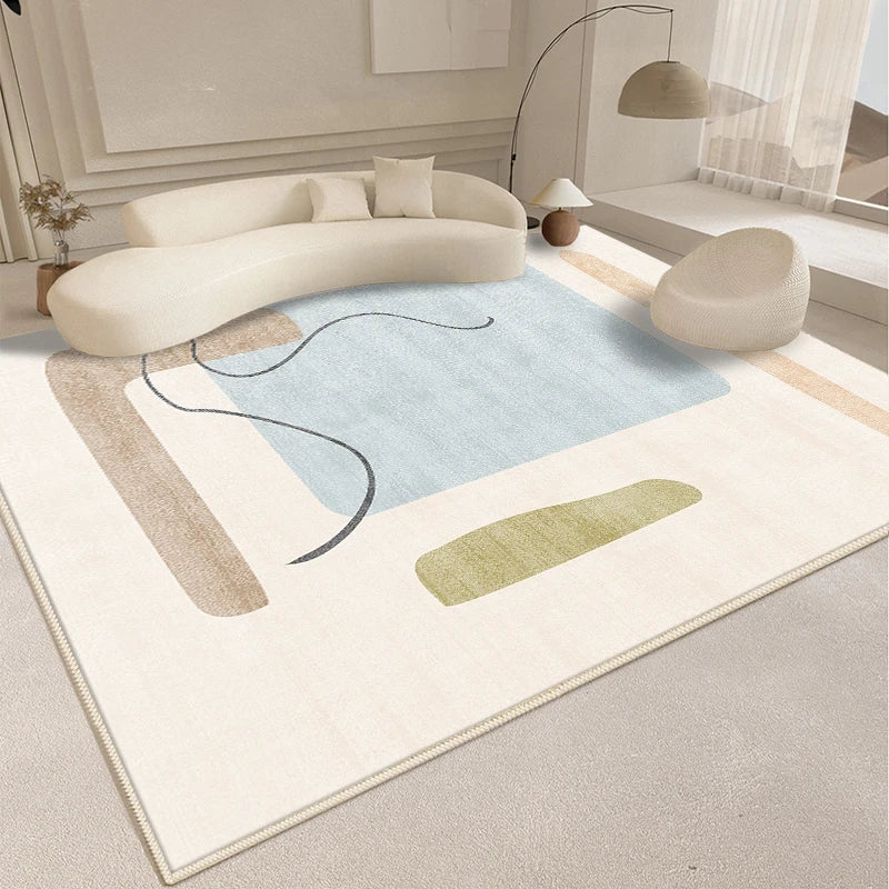 Abstract Plush Rug