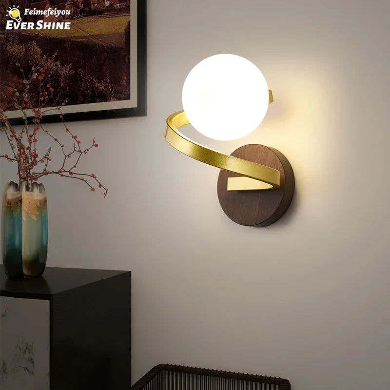 Modern Bedside Lighting Fixture