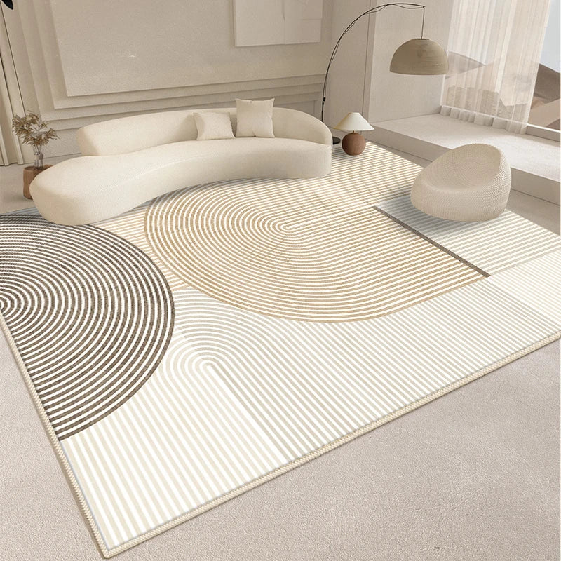 Abstract Plush Rug