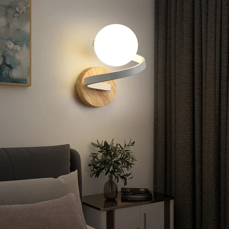 Modern Bedside Lighting Fixture