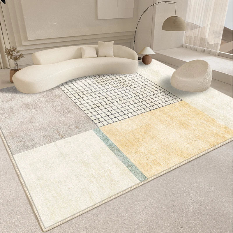 Abstract Plush Rug