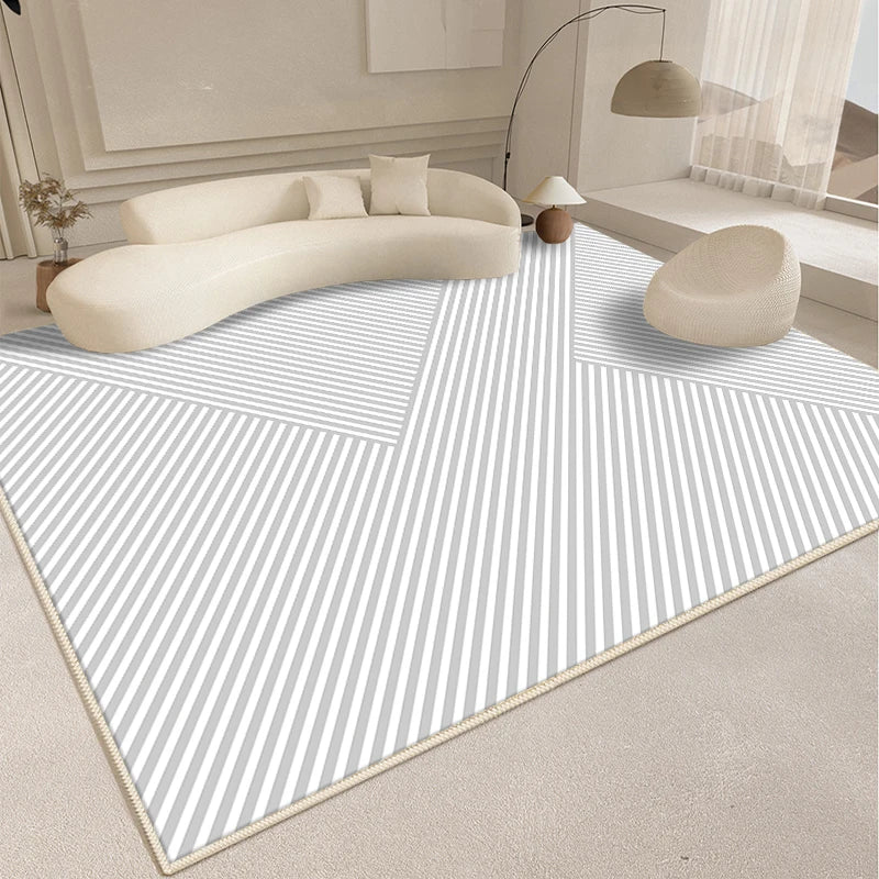 Abstract Plush Rug