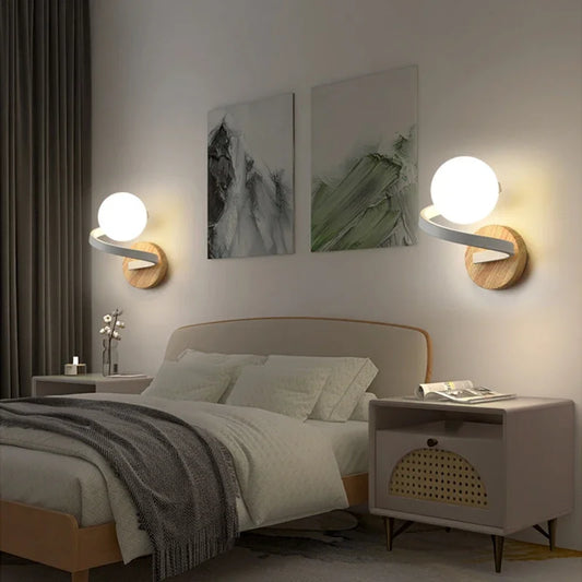 Modern Bedside Lighting Fixture